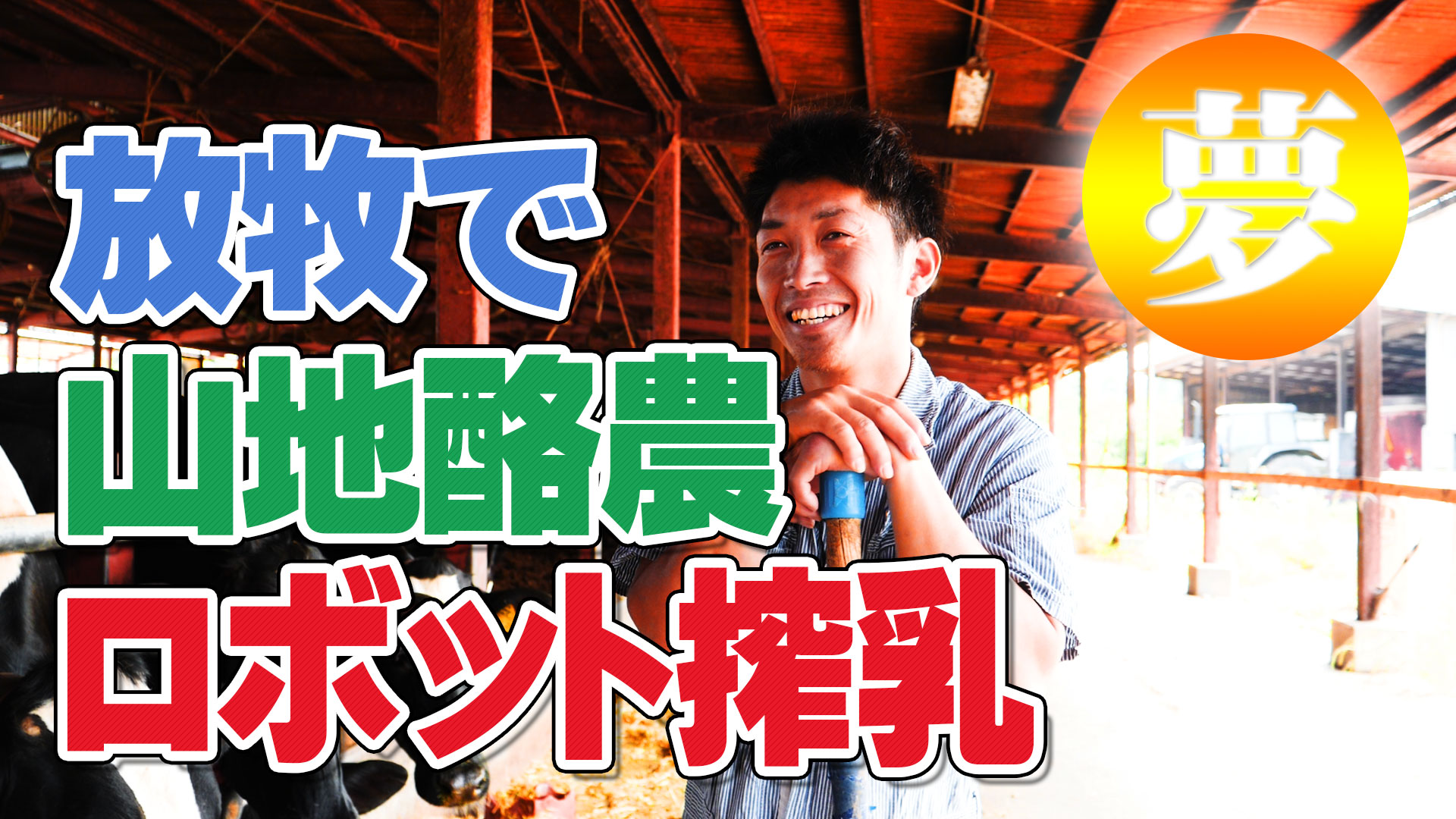 【特集】酪農家・徳山彰-最終話-『夢は放牧で山地酪農のロボット搾乳』 デイリーネットワーク【第９３回】