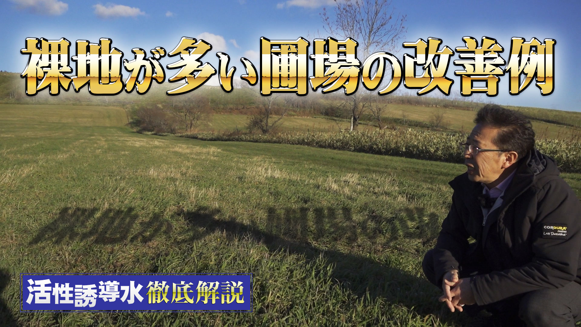 雑草と裸地が多い圃場の改善事例【第167回】