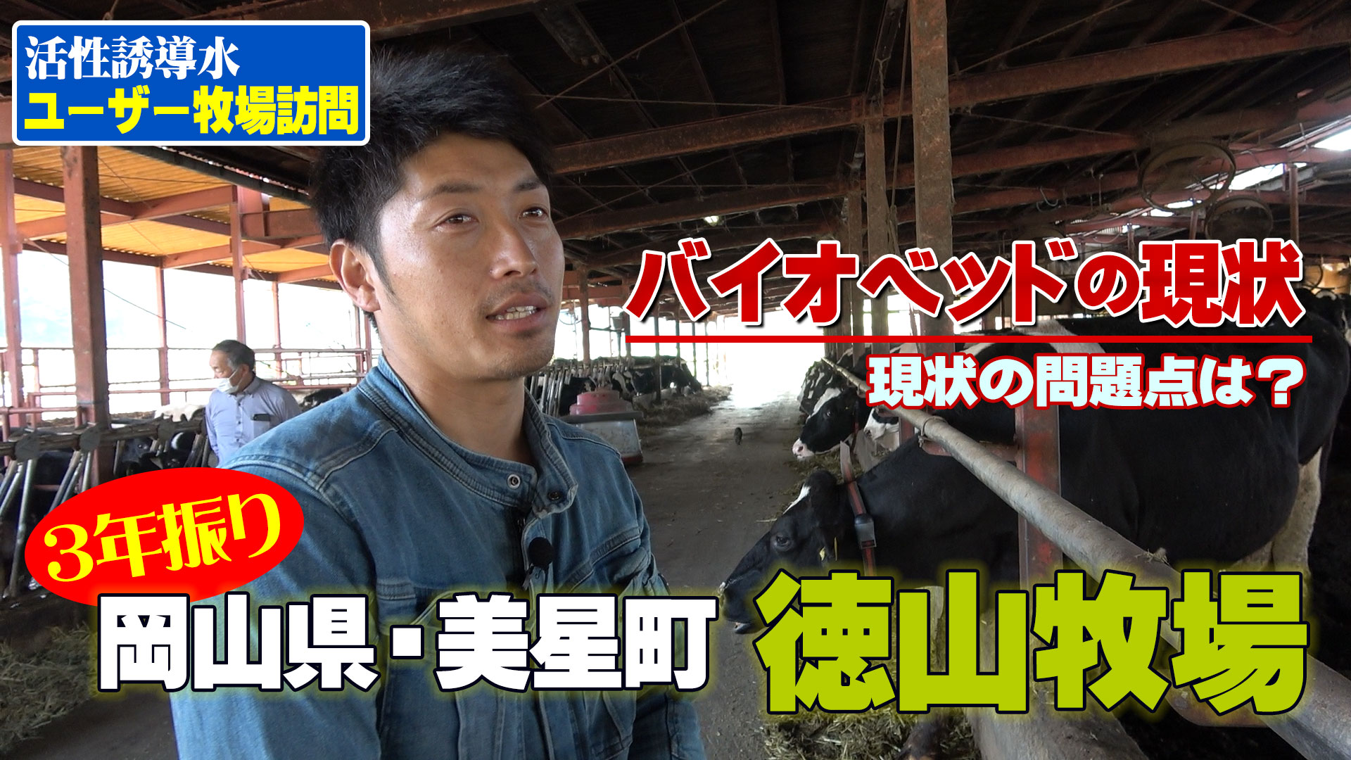 【３年振りの岡山県・徳山牧場】現在のバイオベッドの状況や問題点などについて Vol.1/4【DNW269】