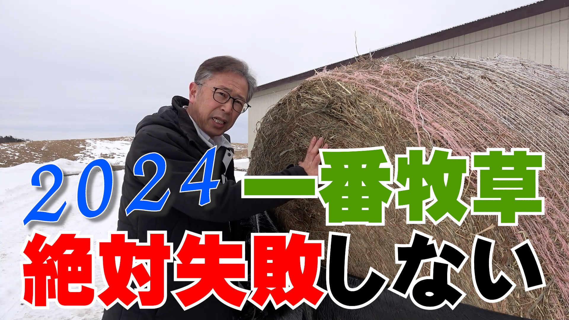 【2024】絶対に失敗しない一番牧草の収穫とは..【DNW337】