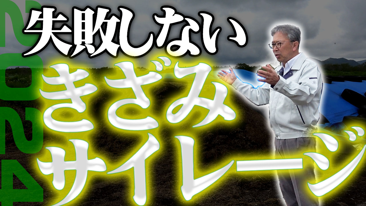失敗しないキザミサイレージの作り方【DNW350】